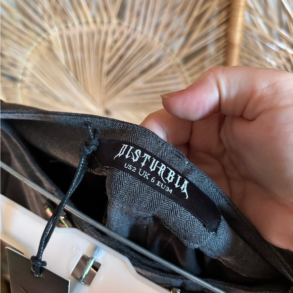 Disturbia Herringbone Tailored Trouser - Picture 4 of 4